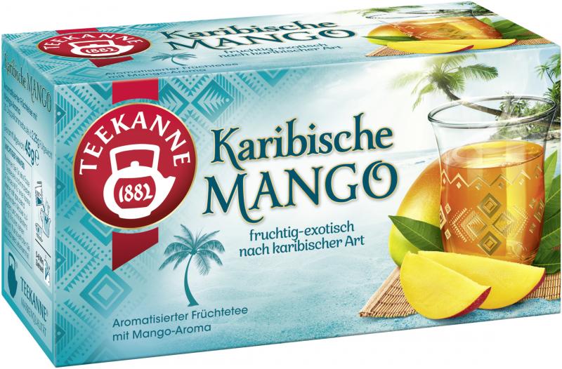 Teekanne Karibische Mango