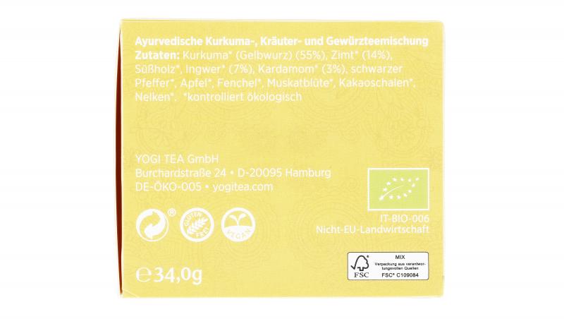 Yogi Tea Kurkuma Chai