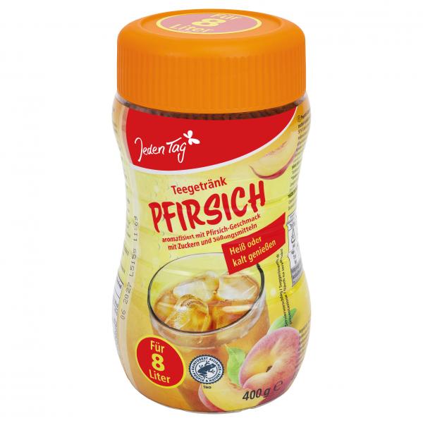 Jeden Tag Teegetränk Pfirsich Instant