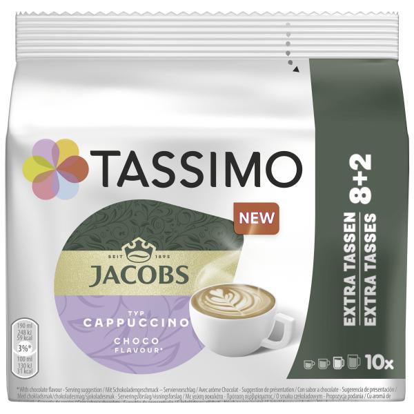 Jacobs Tassimo Cappuccino Choco 8+2 Tassen