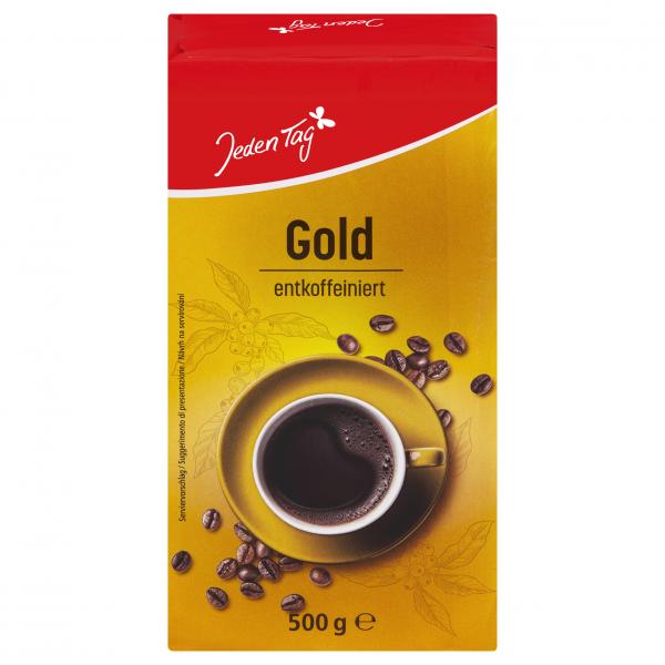 Jeden Tag Kaffee Gold Entkoffeiniert