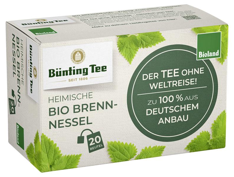Bünting Tee Bioland Heimische Bio Brennnessel