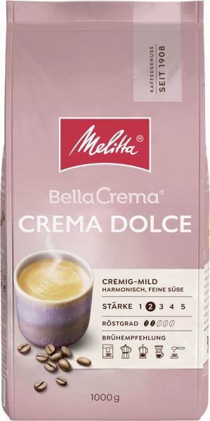 Melitta Bella Crema Crema Dolce ganze Bohne