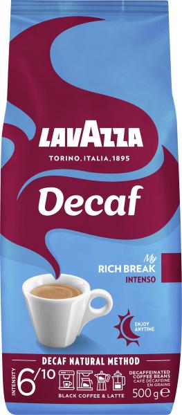 Lavazza Decaf Rich Break Intenso ganze Bohne