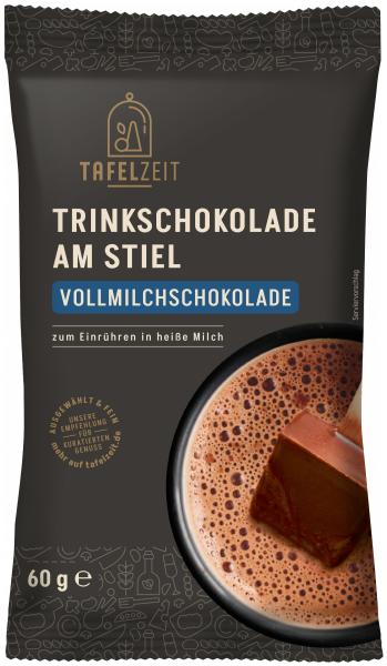 Tafelzeit Trinkschokolade am Stiel Vollmilchschokolade