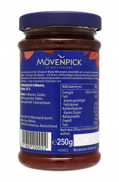 Mövenpick Gourmet-Frühstück Erdbeer