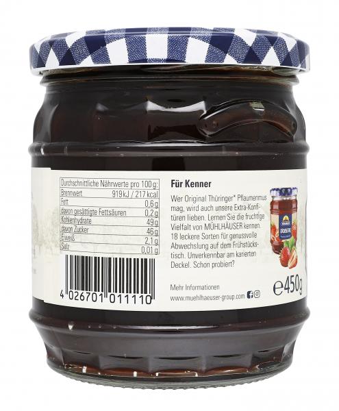 Mühlhäuser Thüringer Pflaumenmus