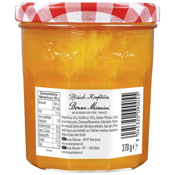 Bonne Maman Pfirsich-Konfitüre