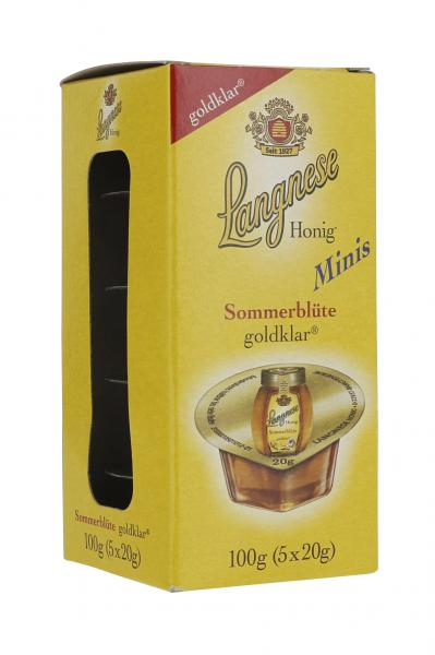 Langnese Honig Sommerblüte goldklar Minis
