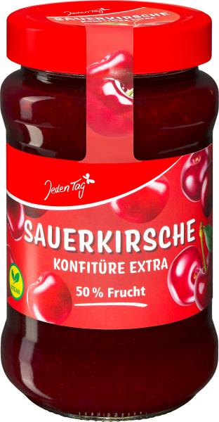 Jeden Tag Konfitüre Extra Sauerkirsche