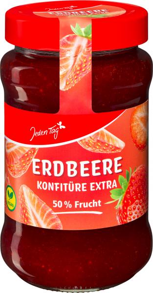 Jeden Tag Konfitüre Extra Erdbeere