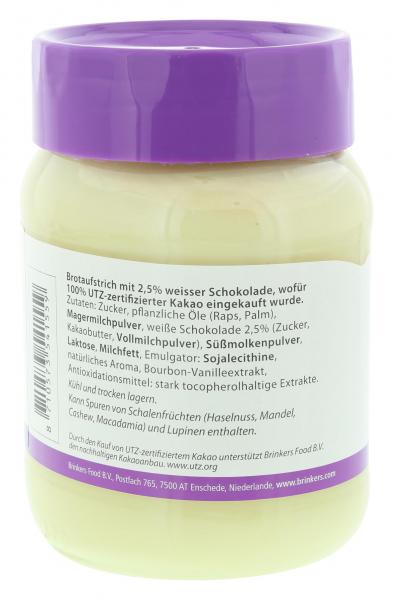 Nusco Creme mit weißer Schokolade