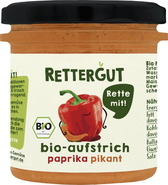 Rettergut Bio-Aufstrich Paprika pikant