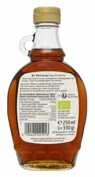 Alnatura Ahornsirup Grad A