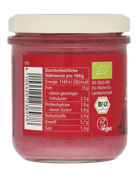 Alnatura Streichcreme Rote Bete Meerrettich