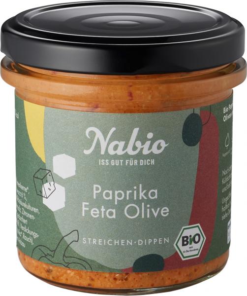 Nabio Aufstrich Paprika Feta Olive
