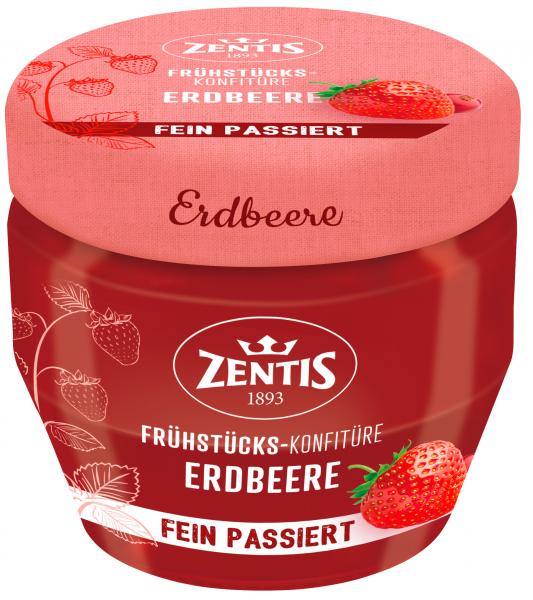 Zentis Frühstücks-Konfitüre fein passiert Erdbeere