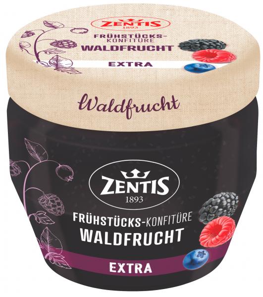 Zentis Frühstücks-Konfitüre Extra Waldfrucht
