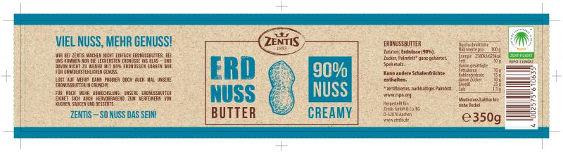 Zentis Erdnussbutter Creamy