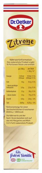 Dr. Oetker Zitronen Kuchen