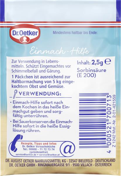 Dr. Oetker Einmach-Hilfe