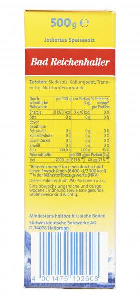 Bad Reichenhaller Marken Jodsalz