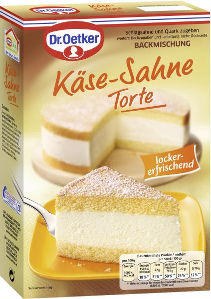 Dr. Oetker Käse-Sahne Torte