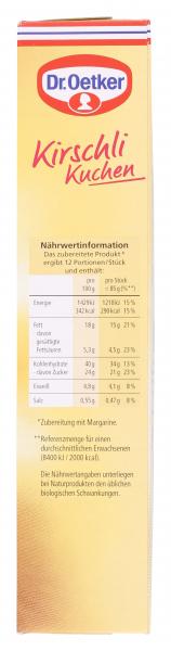 Dr. Oetker Kirschli Kuchen
