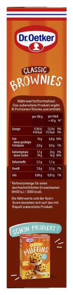 Dr. Oetker Classic Brownies