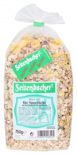 Seitenbacher Müsli 205 für Sportliche