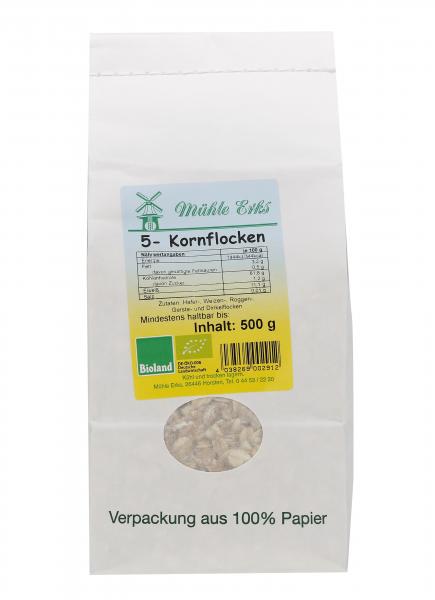 Mühle Erks Bioland 5-Kornflocken