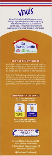 Dr. Oetker Vitalis Knusper Müsli Honeys