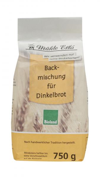 Mühle Erks Bioland Backmischung für Dinkelbrot