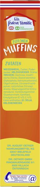Dr. Oetker Zitronen Muffins