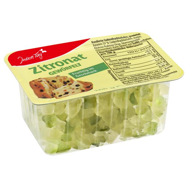 Jeden Tag Sukkade gewürfelt