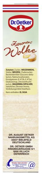 Dr. Oetker Zitronen-Wolke