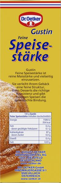 Dr. Oetker Gustin Feine Speisestärke