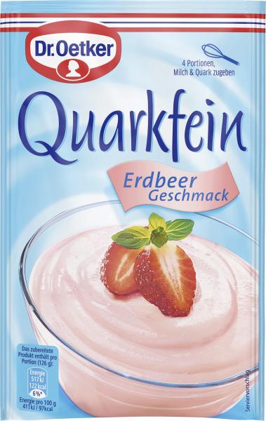 Dr. Oetker Quarkfein Erdbeer