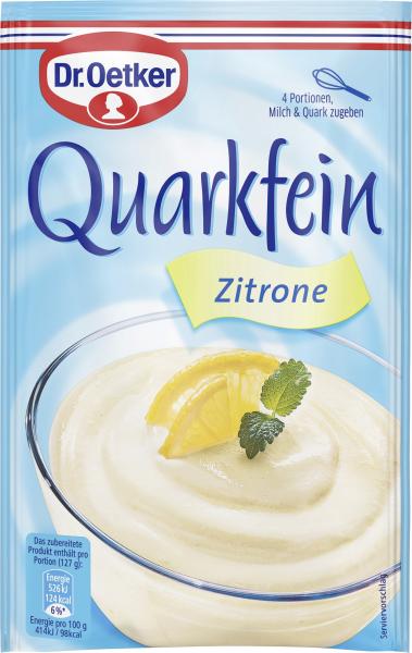 Dr. Oetker Quarkfein Zitrone