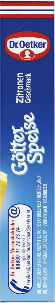 Dr. Oetker Götterspeise Zitronen Geschmack
