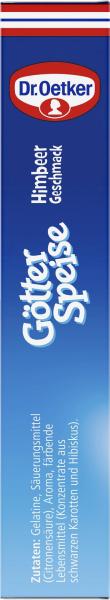Dr. Oetker Götterspeise Himbeer Geschmack
