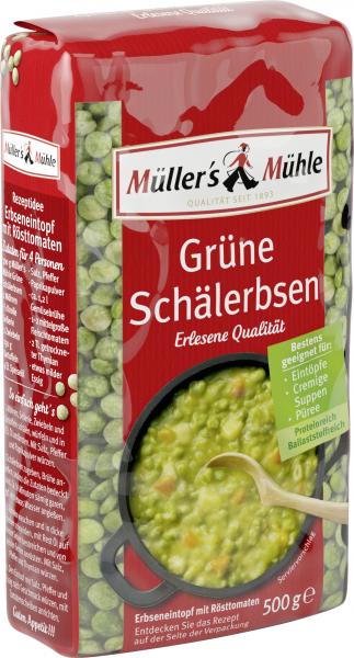 Müller's Mühle Grüne Schälerbsen