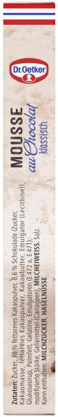 Dr. Oetker Mousse au Chocolat klassisch