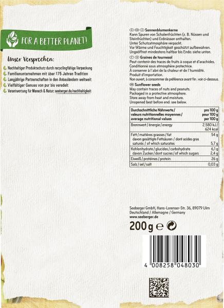 Seeberger Sonnenblumenkerne