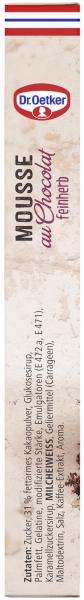 Dr. Oetker Mousse au Chocolat feinherb