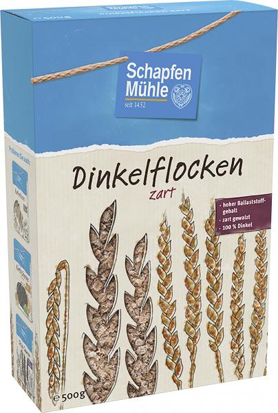 Schapfenmühle Dinkelflocken zart