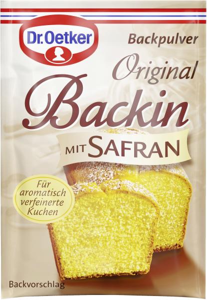 Dr. Oetker Backin mit Safran