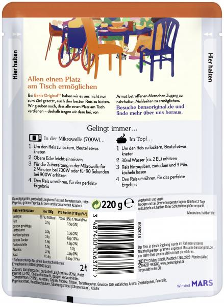 Ben's Original Griechisch-Djuvec Reis