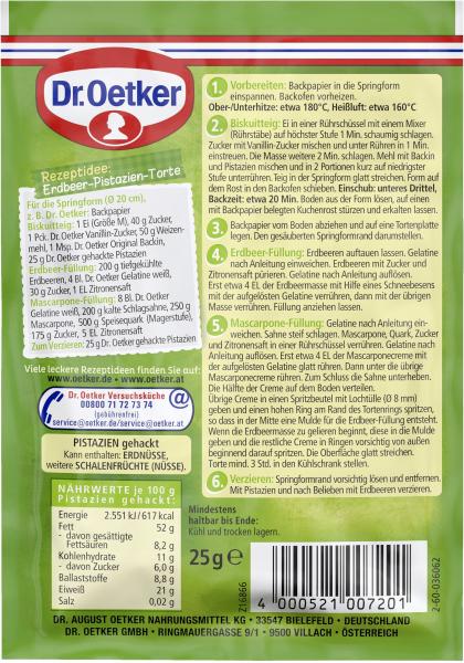 Dr. Oetker Pistazien gehackt
