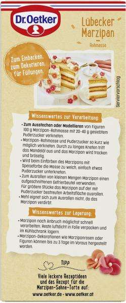 Dr. Oetker Lübecker Marzipan Rohmasse